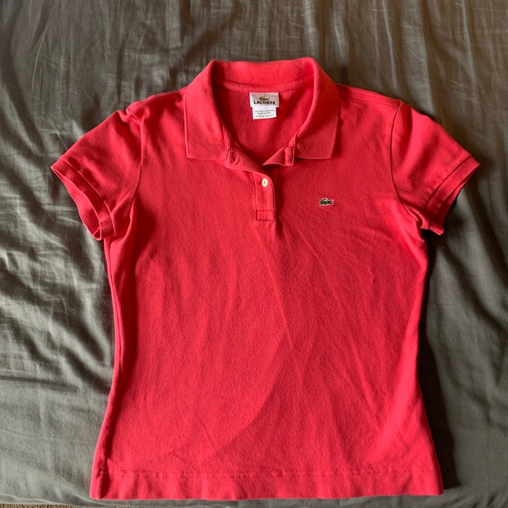 Lacoste button up. Size S